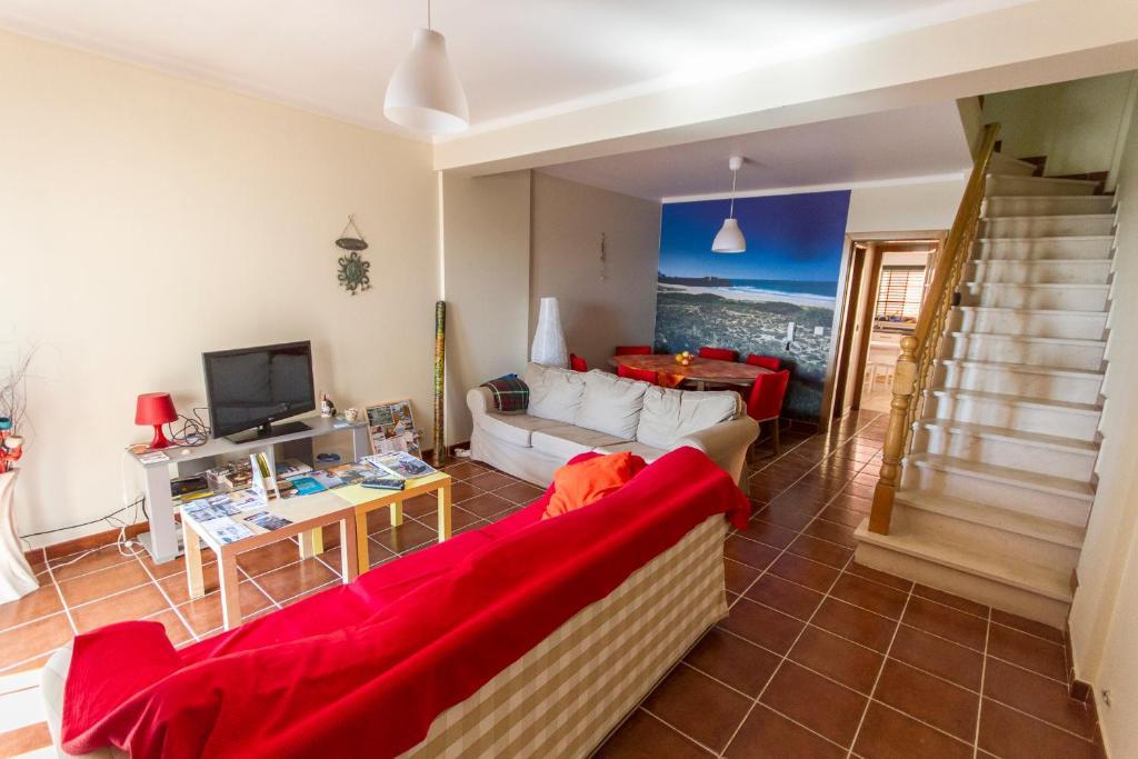 Supertubos Beach Hostel 아토우기아다발레이아 외부 사진
